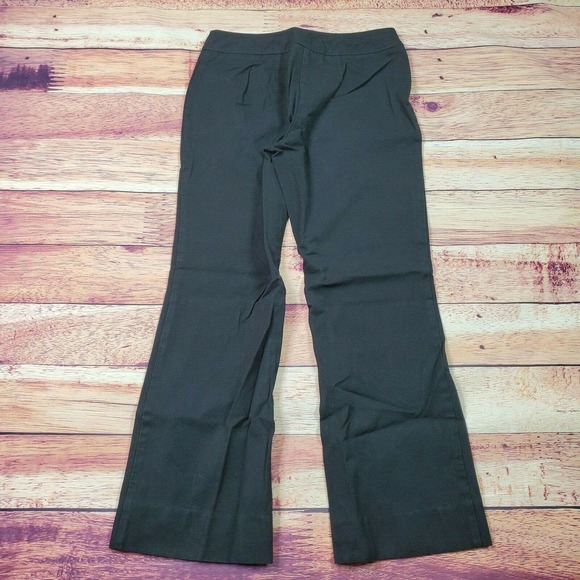 Chico’s Womens SZ 0.5 6 Dress Pants Trousers Pant Solid Black High Rise Stretch - Picture 7 of 9